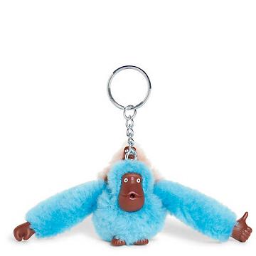 Kipling Mom And Baby Classic Monkey Keychain Accessories Blå | NO 1273NW